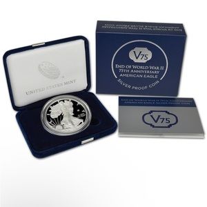 2020-W Reverse Proof American Silver Eagle in sealed mint box